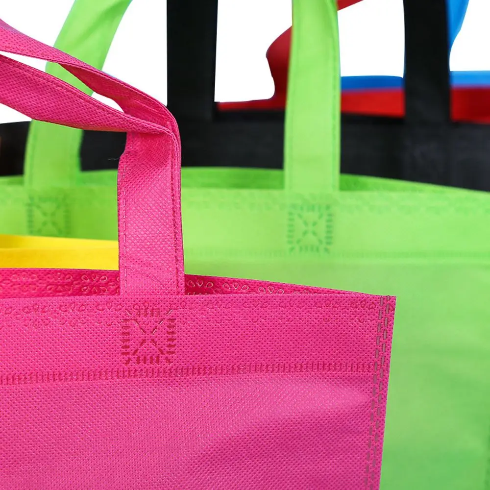 Горячая новинка, 1 шт., модная Нетканая складная сумка для покупок, многоразовая Эко сумка-тоут, сумка для хранения дома, сумка для организации