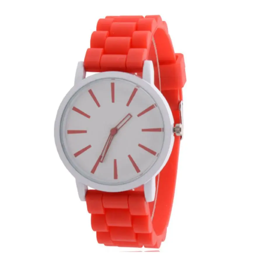 

Unisex Quartz Analog Sports Women Silicone Wristwatch Ice Cream Candy Color Watch simple casual girls students Rubber watches