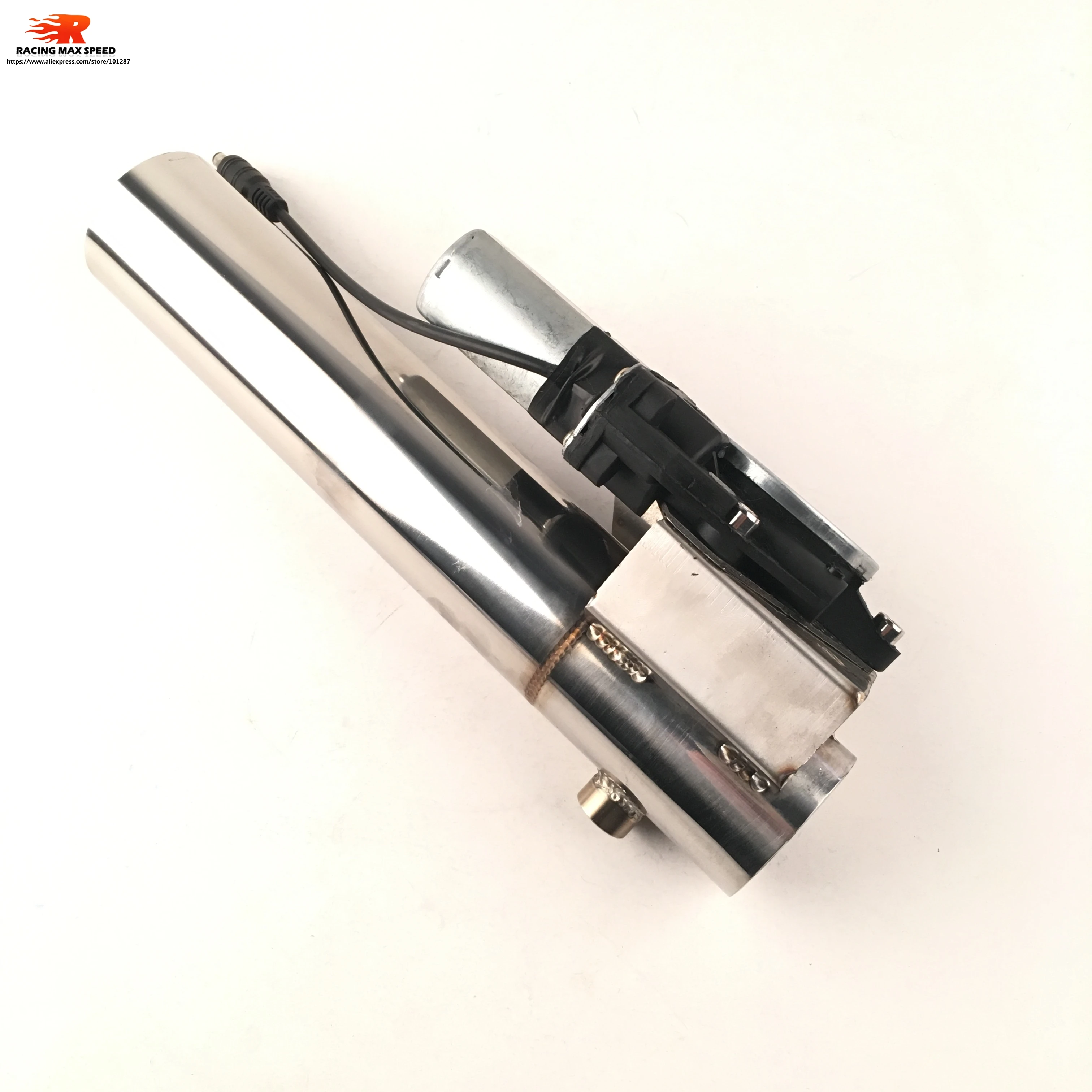 Universal 2 2.5 3 Inch Straight electric exhaust Muffler Valve Cutout System Wireless Remote exhaust cutout STR