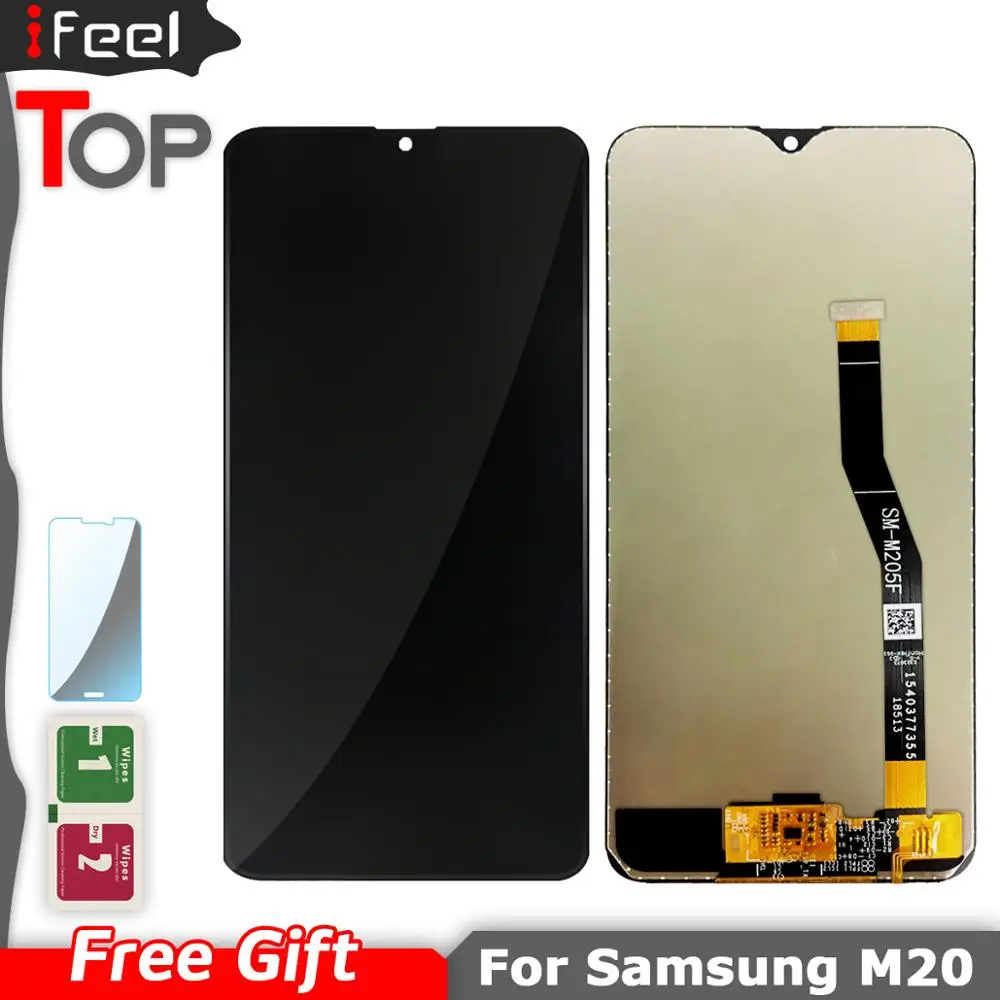 

6.3" For Samsung Galaxy M20 M205 M205F SM-M205F/DS LCD Display + Touch Screen Digitizer Assembly