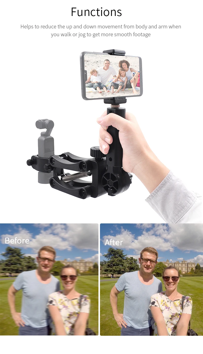 OSMO POCKET Z Axis 4-й осевой стабилизатор для DJI Карманный смартфон Steadycam карданный стабилизатор Osmo Карманный z-осевой аксессуары