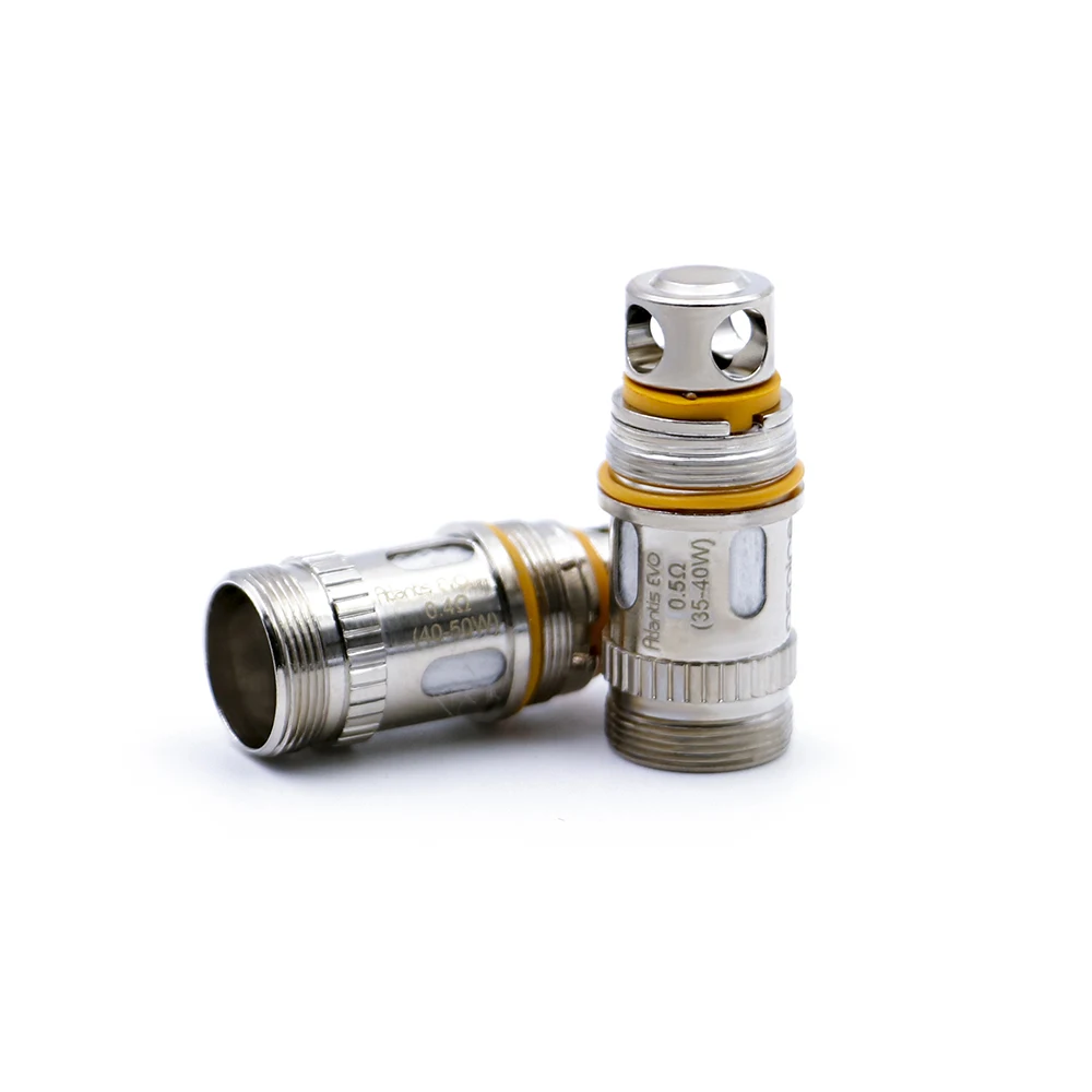 10 шт./лот Aspire Atlantis EVO TPD катушки 0.4ohm 0.5ohm катушка головка для танк электронная