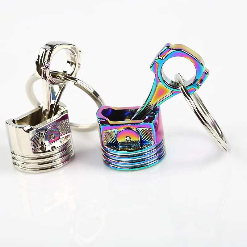 

Fashion Big Engine Piston Shaped Tuning Men Women Keychain Keyring Pendent Car Auto Accessories Key Chain 2 Colors