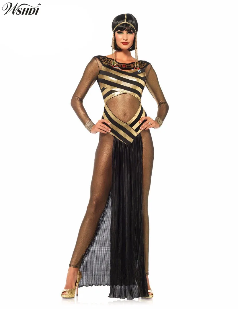 Egiziano Cleopatra GIOIELLI CATENA E ORECCHINI CLEOPATRA Egitto DEA COSTUME