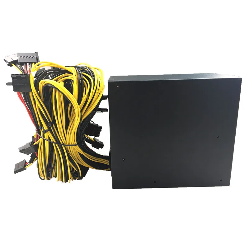 T.F.SKYWINDINTL 1500 Вт импульсный источник питания для майнинга ATX PC psu с 24PIN поддержкой 6 GPU