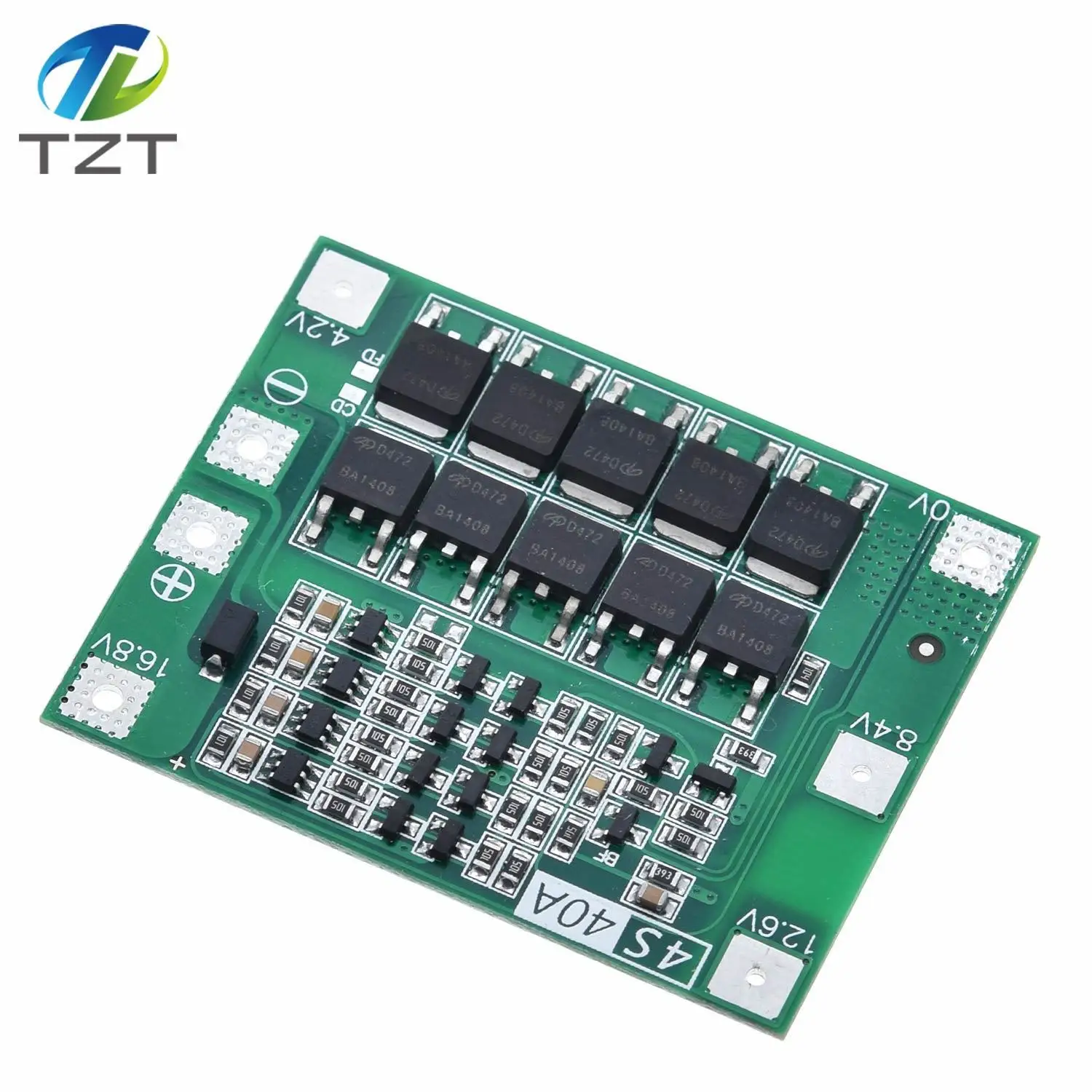 4S 40A литий-ионная батарея 18650 зарядное устройство PCB плата защиты BMS с балансом для бурильного двигателя 14,8 в 16,8 в Lipo модуль