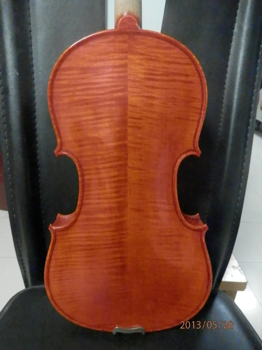 Высший сорт ручной работы 4/4 скрипка модель Страдивари, хороший клен сзади № ZM19