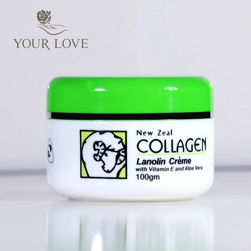 Creme com Vitamina e Aloe Facial para Pele Nova Zelândia Lanolina Colágeno Vera Hidratante Dia Creme Seca Anti-rugas Nutrição 9 Facial para Pele Seca Anti-rugas nutrição