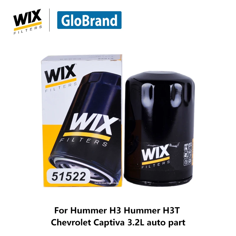 WiX car oil Filter 51522 for Hummer H3 Hummer H3T Chevrolet Captiva 3