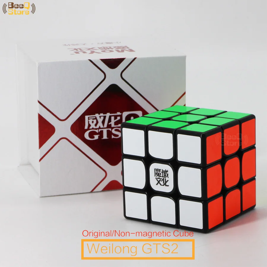 Moyu Weilong GTS3M Магнитный куб 3x3x3 магический куб скорость GTS3 GTS2 GTS2M Куб 3x3 Magico Cubo 3*3*3 черный без наклеек