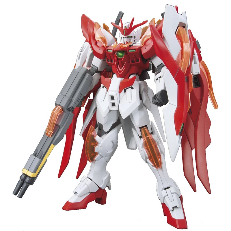 Bandai HGBF 1/144 Wing Gundam Zero Honoo мобильный костюм Сборная модель наборы аниме экшн Фигурки