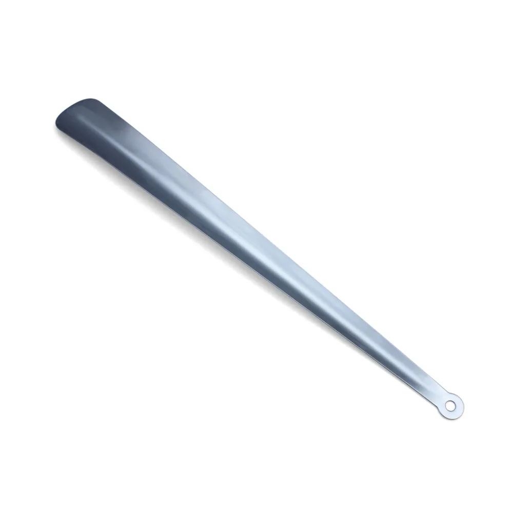18 Solid Metal Shoe Horn For Shoes and Boots Easy Reach  (1)