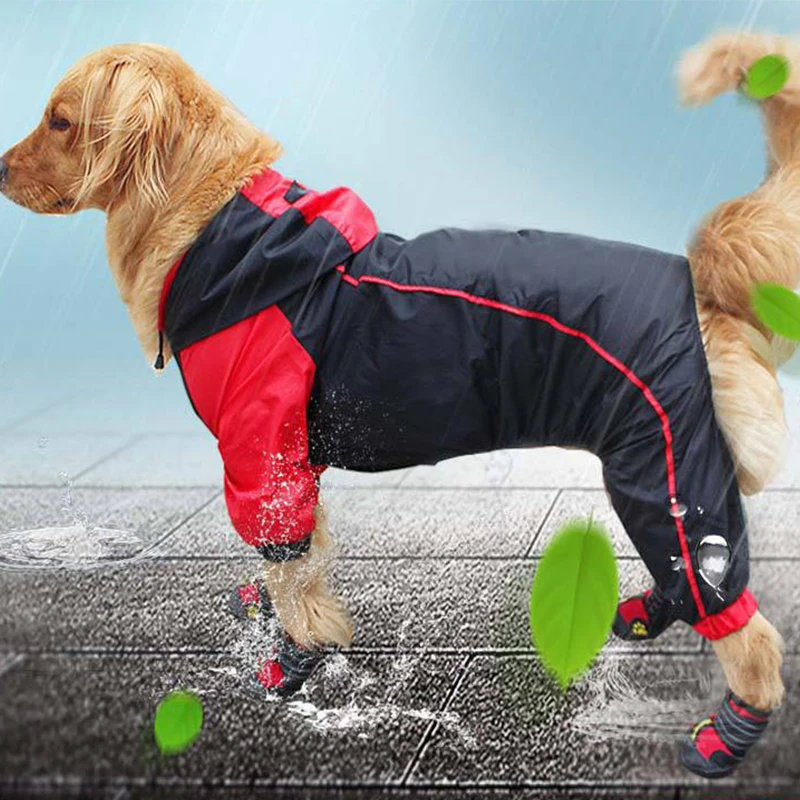 Pet Dog плащ Толстовка Водонепроницаемый Дождь красивые куртки пальто Верхняя