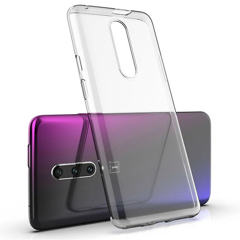 Sample Transparent Phone Back Cover For font b Oneplus b font font b 7 b font