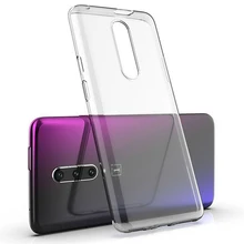 Sample Transparent Phone Back Cover For Oneplus 7 7 pro Ultra Thin Soft Clear TPU Protective Back Case Cover For Oneplus 7 Pro