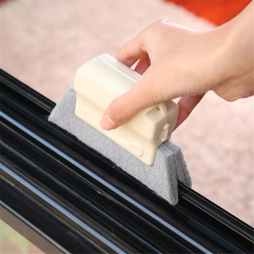 

1PC cleaning brush for Window Frame Door Groove Cleaning Brush Kitchen Decontamination Brush 2o0530