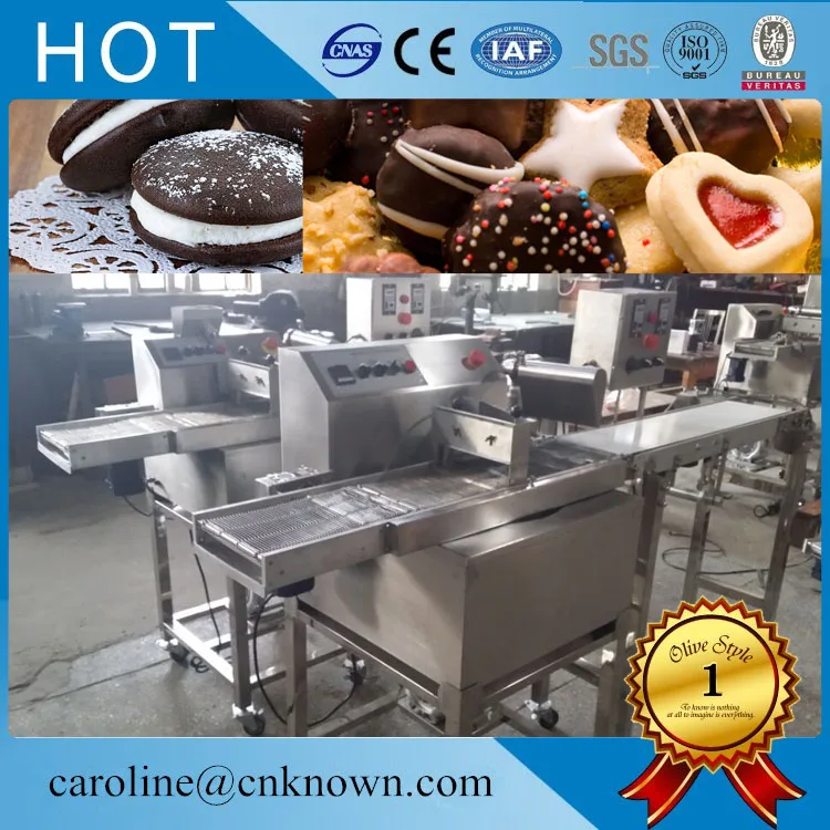 CE proved high tech industrial chocolate machine enrobing for coating