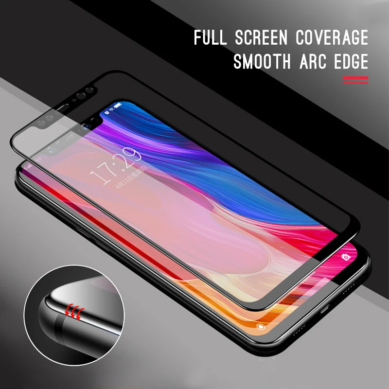 

5D Protective Glass For Xiaomi Mi8 Mi9 SE Mi 9 Explorer Mi Mix3 Tempered Glass For Redmi Note 7 Pro Note7 Full Cover Protector