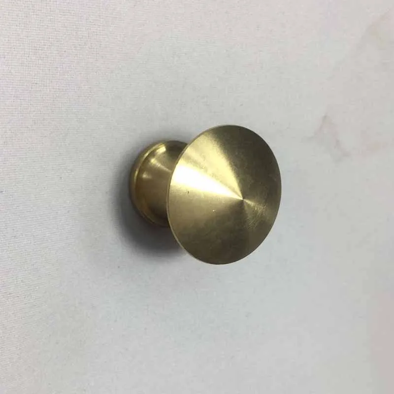 

2 Pcs solid brass drawer cupboard pulls gold kitchen door handles cabinet dresser jewelry box knobs