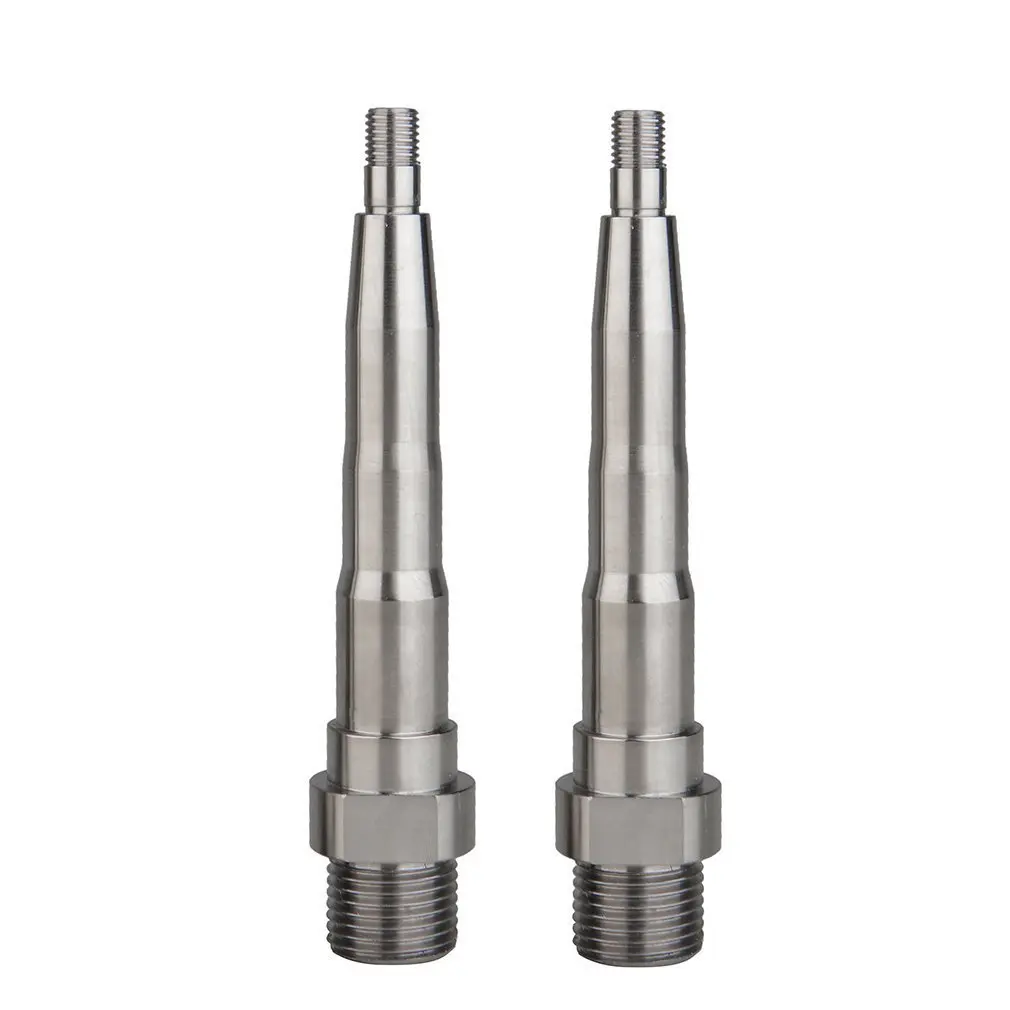 

Titanium Ti Road Bike Bicycle Pedals Axles Spindle Wellgo MG1 MG 1 MG-1, 80g/pair