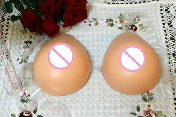 1600g/pair C Cup Strap on silicone Breast Form Fake Boobs Tits faux seins cross dresser Mastectomy cosplay shemale vagina