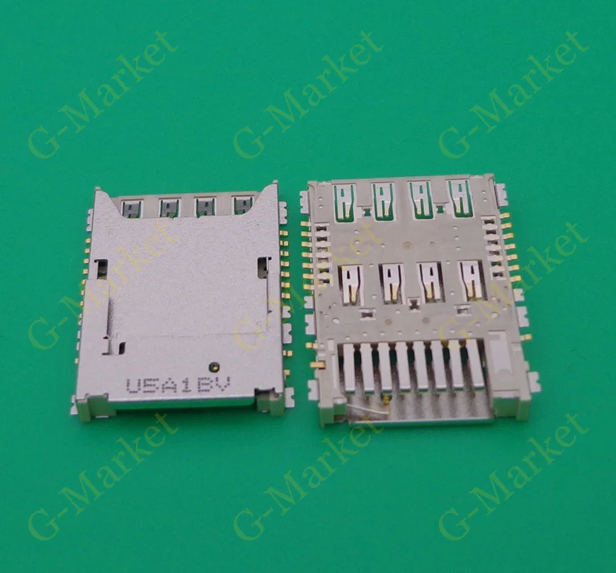 10 шт./лот для SAMSUNG Galaxy S5 G900 G900A G900F G900H G900X I9600 слот sim карты держатель чтения разъем