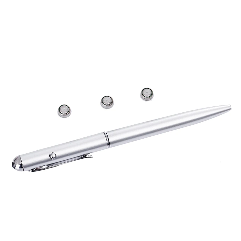 

New Office School Supplies Ballpoint Metal Material Invisible Ink Pen With Uv Light Magic Secret Ballpoint Pens