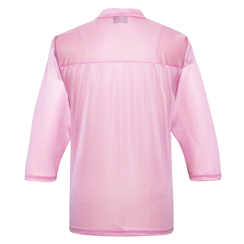 pink ice hockey jersey