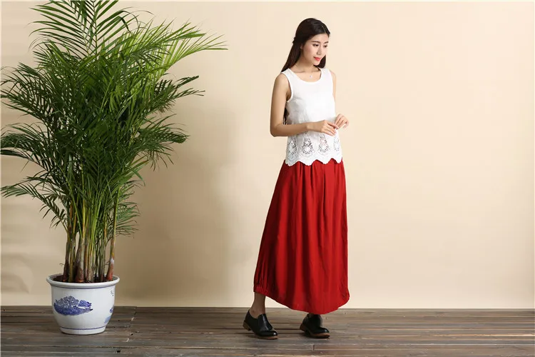 linen skirt long (8)