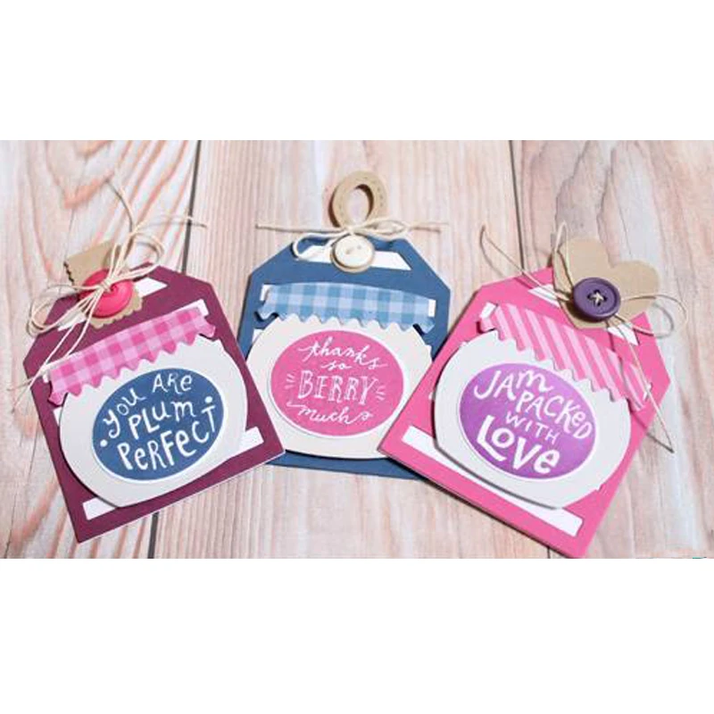 

4pcs/Set Hang Ups Metal Cutting Dies Stencil for DIY Scrapbooking Photo Album Embossing Paper Cards Decorative Crafts Die Cuts