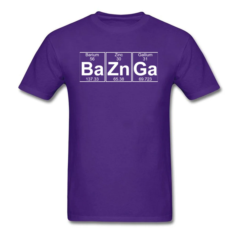 T Shirt Ba Zn Ga baznga April FOOL DAY Cute Europe Short Sleeve Cotton Fabric Crew Neck Men T-shirts Europe Tee Shirt Ba Zn Ga baznga purple