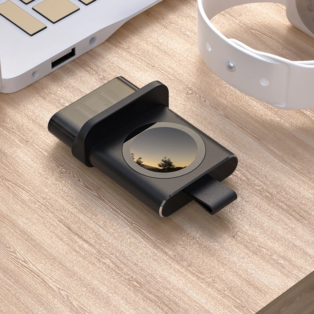 Портативное Быстрое беспроводное зарядное устройство QI для Apple Watch Series 4 3 2 1 Series онлайн обновление беспроводное магнитное зарядное устройство USB зарядка