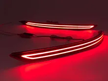 eOsuns led rear bumper light, driving lamp, brake light for hyundai elantra 2016 2017, 2pcs