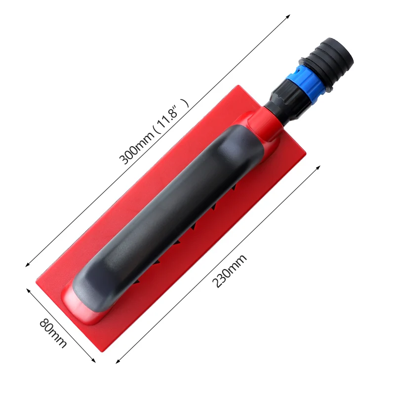 Шлифовальный блок от пыли ручной шлифовальный станок 11,8 дюймов держатель наждачной бумаги самоклеющиеся крюк и петля основа шлифовальный коврик