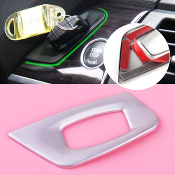

CITALL Car Interior Steel Middle Console Key Hole Frame Cover Trim Fit for BMW X5 E70 2008 2009 2010 2011 2012 2013