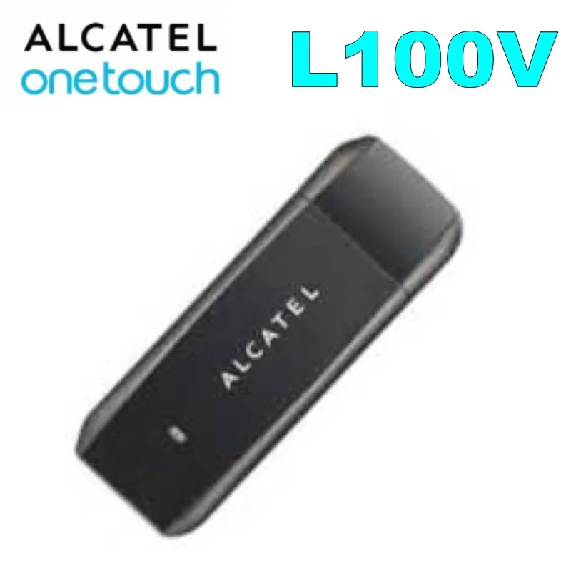 usb sim card modem Mới Mở Khóa Alcatel L100v 3G 4G 100Mbps FDD LTE USB Dongle Modem usb stick sim modem