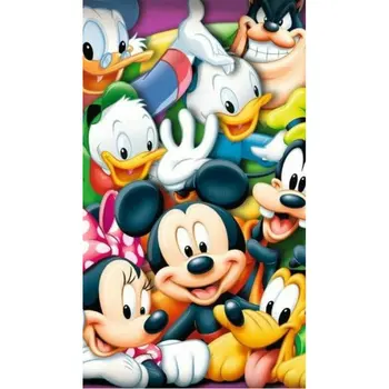 

Diamond embroidery mosaic Cross Stitch full diy 5d diamond painting m and Duck picture handmade crafts home Decor