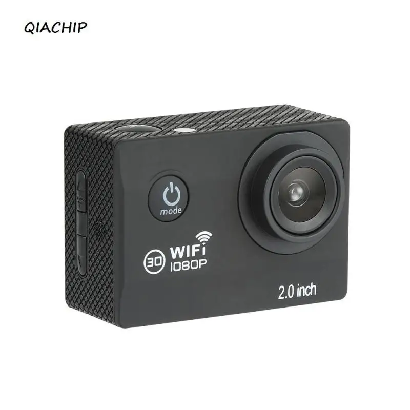 

QIACHIP Action Camera Ultra HD 4K Wide Angle Lens 30m Waterproof Sport Camera WiFi Remote Control Helmet Cam camera Sport cam