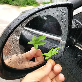 

New 2 Pcs Car Rearview Mirror Protective Film Anti Fog Window Clear Rainproof Rear View Mirror Protective Soft Side Window Film