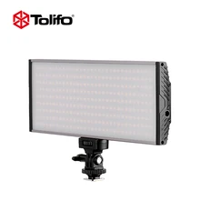 Tolifo Pt-30B 30 Ws Bicolor LED Video Light Portable Panel with LED Display and Hotshoe Mounted for Camera and DSLR or Camcorder