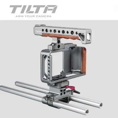 

Tilta BMPCC Cage Camera Cage for Blackmagic Pocket Cinema Camera For Blackmagic to Mount Microphone Monitor LED Light