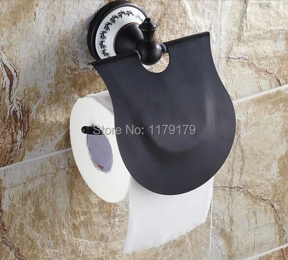 Европейский классический стиль Черный бронзовая бумаги, держатель для ванной комнаты, accessoriesTC5509