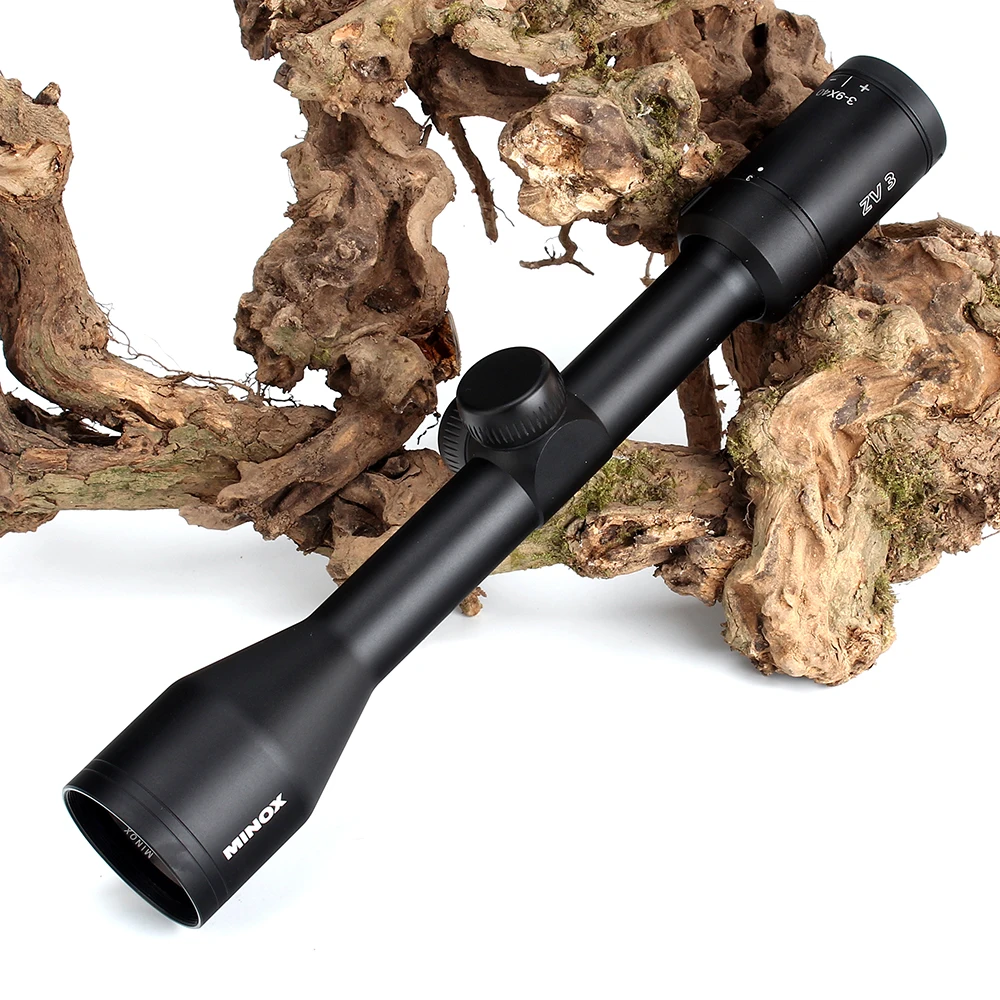 MINOX ZV 3 3-9X40 Tactical Optical Sights BDC 400 Wire Reticle  Riflescope Long Eye Relief for Hunting Airsoft Rifle Scope  (6)