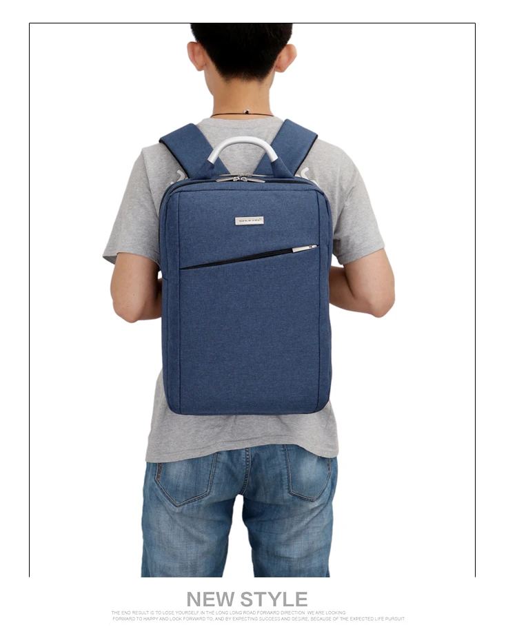 Унисекс 15," ноутбук рюкзак мужской водонепроницаемый нейлоновый рюкзак Высококачественная дорожная Сумка подростковая школьная сумка