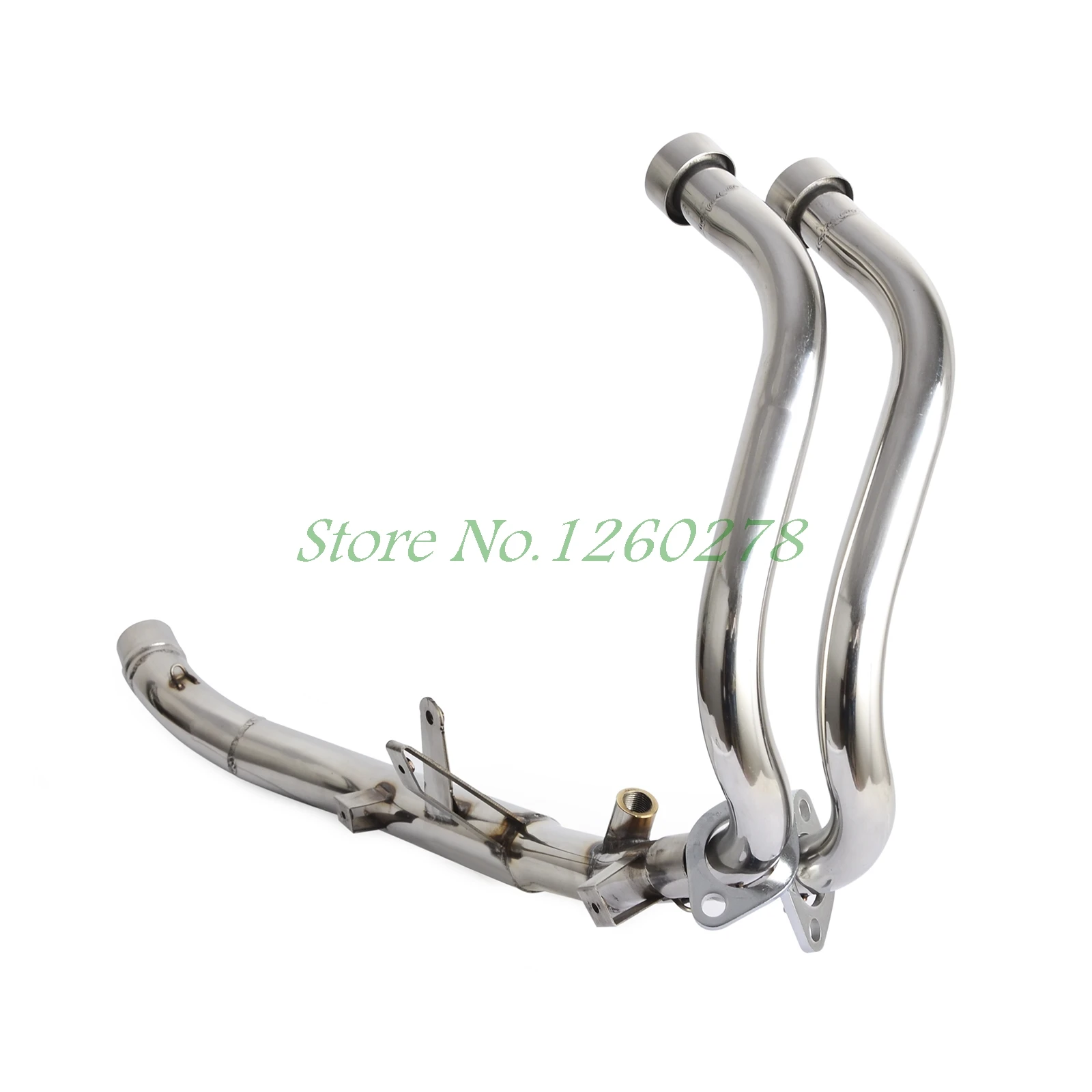 

Motorcycle Stainless Steel Slip On Exhaust Header Down Pipe & Exhaust Mid Pipe For Honda CB500F CB500X CBR500R 2013 2014 2015