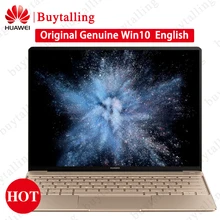 13," huawei MateBook X Intel Core i5-7200U 8 ГБ ОЗУ 256 ГБ SSD ноутбук Windows 10 ips 2160x1440 WT-W09 отпечатков пальцев компьютер