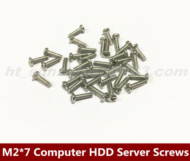 Cheap New 300PCS/LOT Computer HDD Server round head Screws M2*7 Nickel Plated Cheap New 300PCS/LOT Computer HDD Server round head Screws M2*7 Nickel Plated