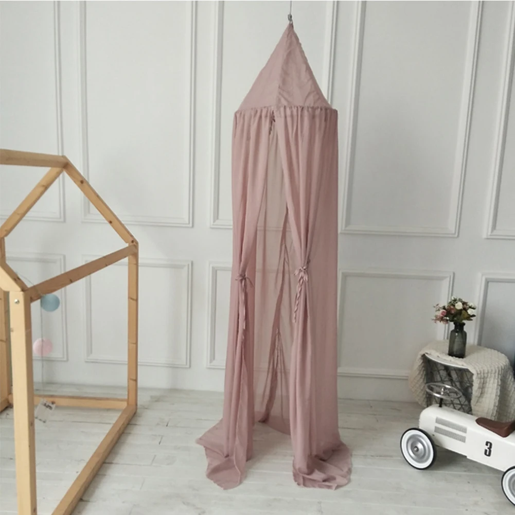 Canopy Foldable Dome Home Curtain European Style Heighten Hanging Summer Mosquito Net Room Decor Kids Bedding Chiffon | Дом и сад