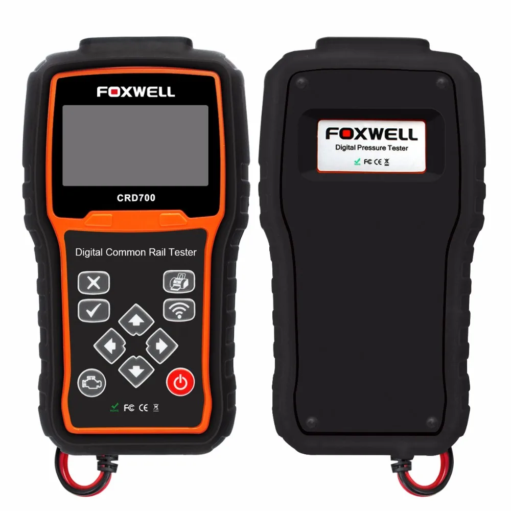 FOXWELL CRD700 цифровой Common Rail Давление Тесты er инструмент диагностики динамический