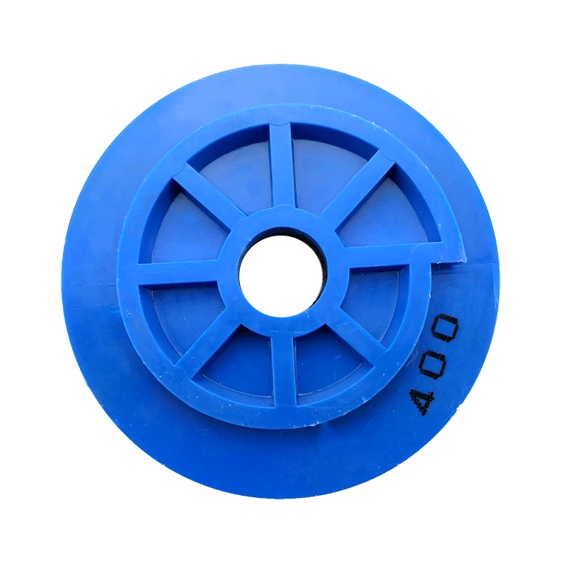 Beste RIJILEI 4  5  6   inch Slak Lock Diamant Marmer polijsten pads Betonnen vloer polijsten pad rand slijpschijf WFD22